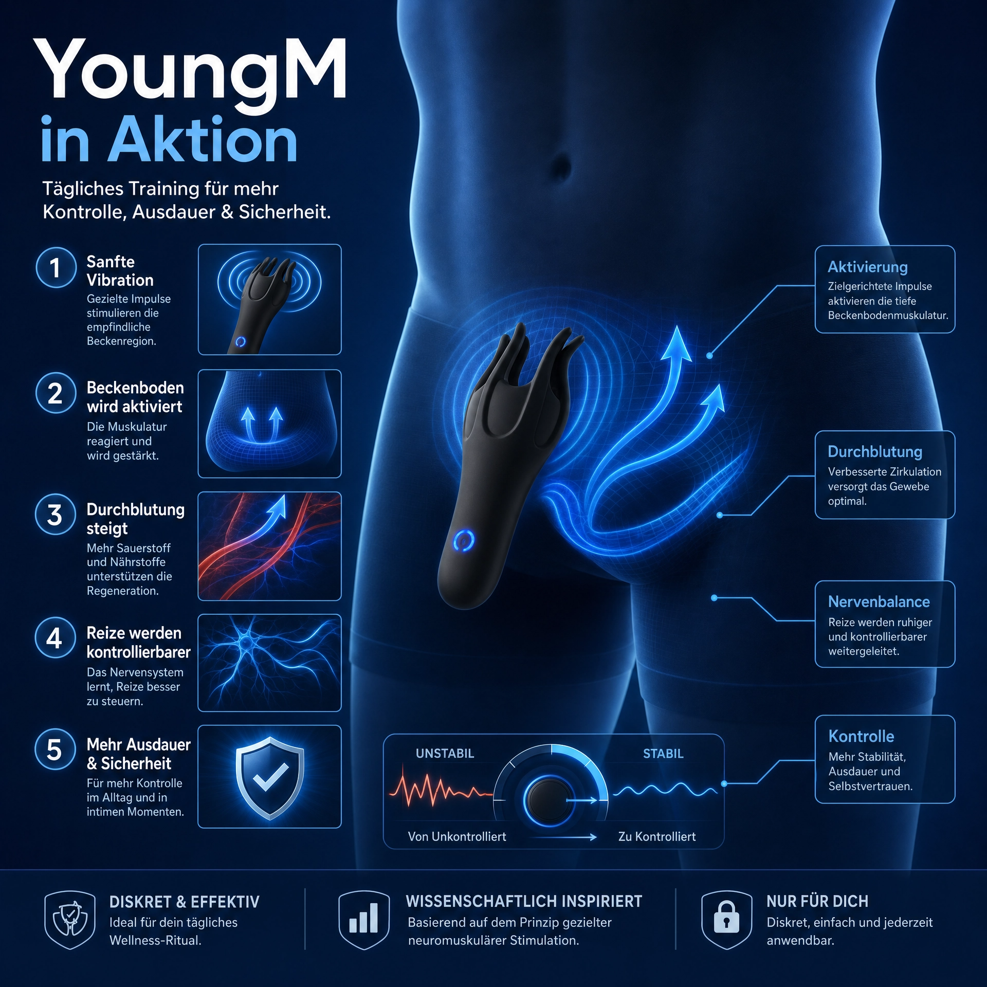 YoungM Aktivierungsmethode als visuelles Produktbild